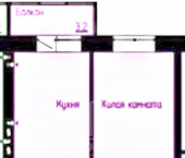 1-комн, 36.2кв м, этаж 2/4 Никольская ул.