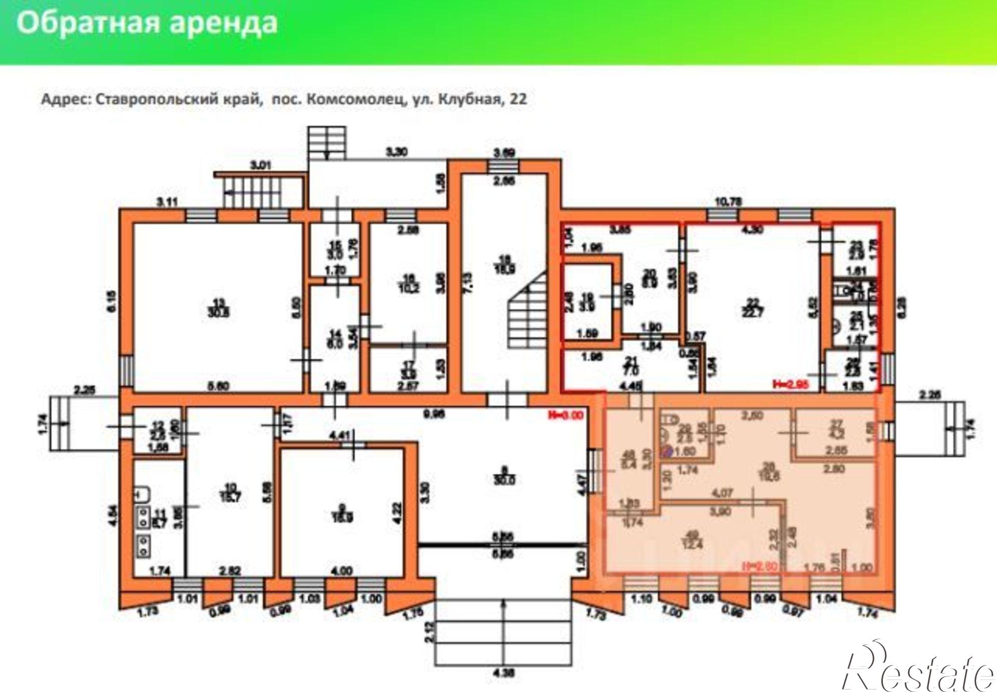 Купить помещение свободного назначения за 13 242 000 рублей на ул Ленина, 130