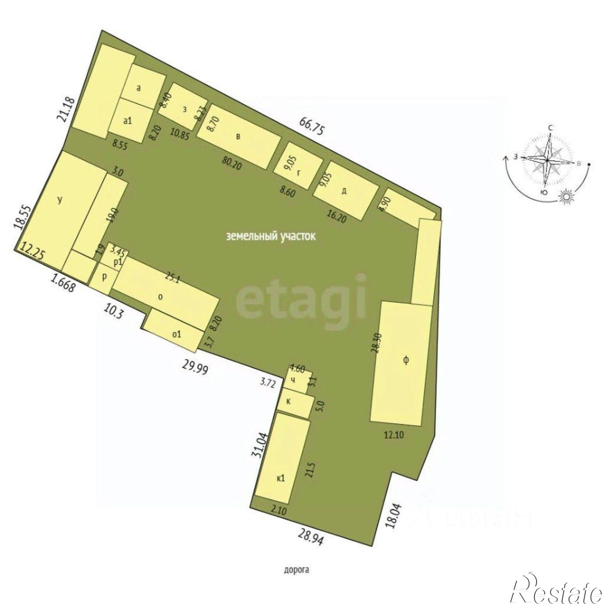 Купить складское помещение за 39 965 000 рублей на улица Крылова, 26Б