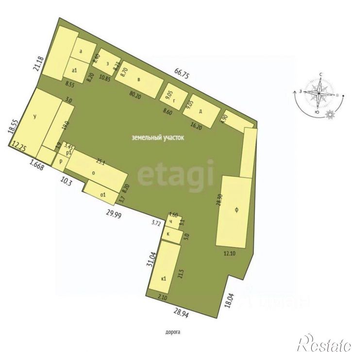 Склад улица Крылова, 26Б,  д. 26Б