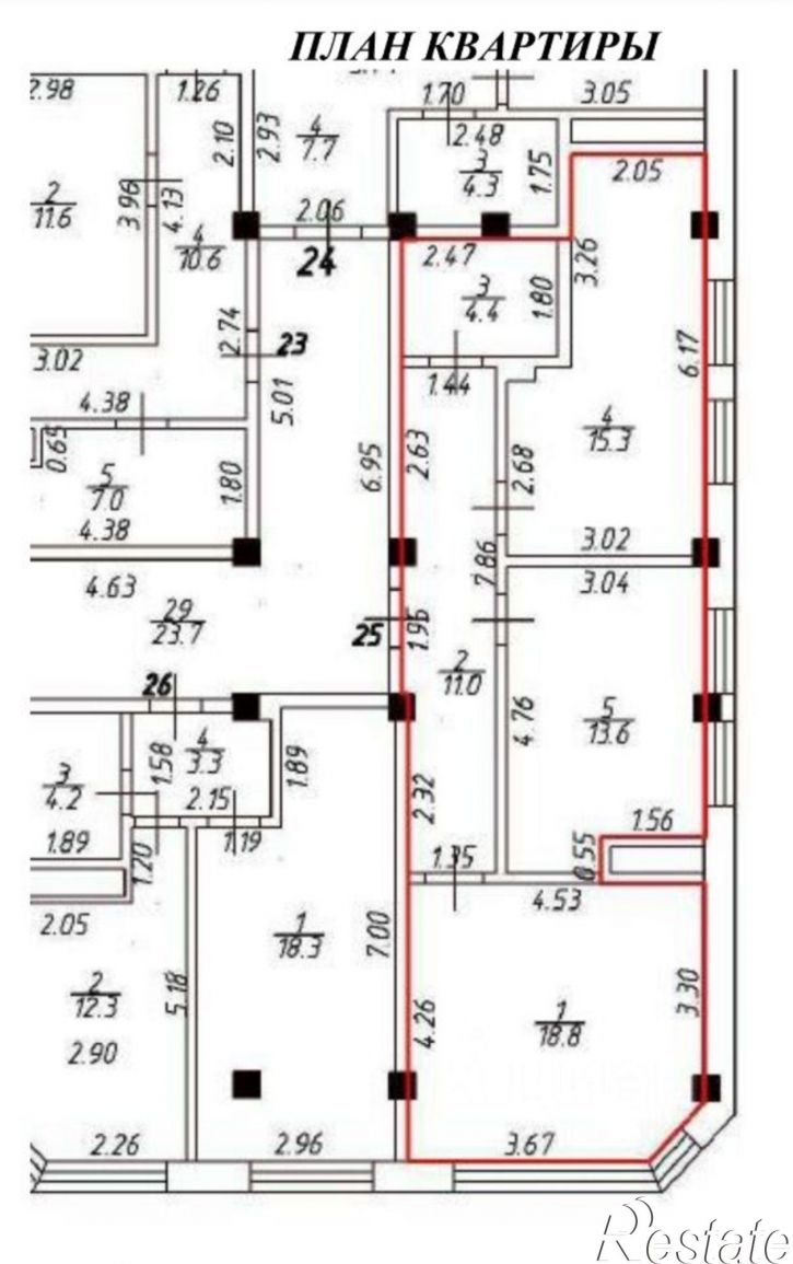2-комн квартира улица Патриса Лумумбы, 28,  д. 28