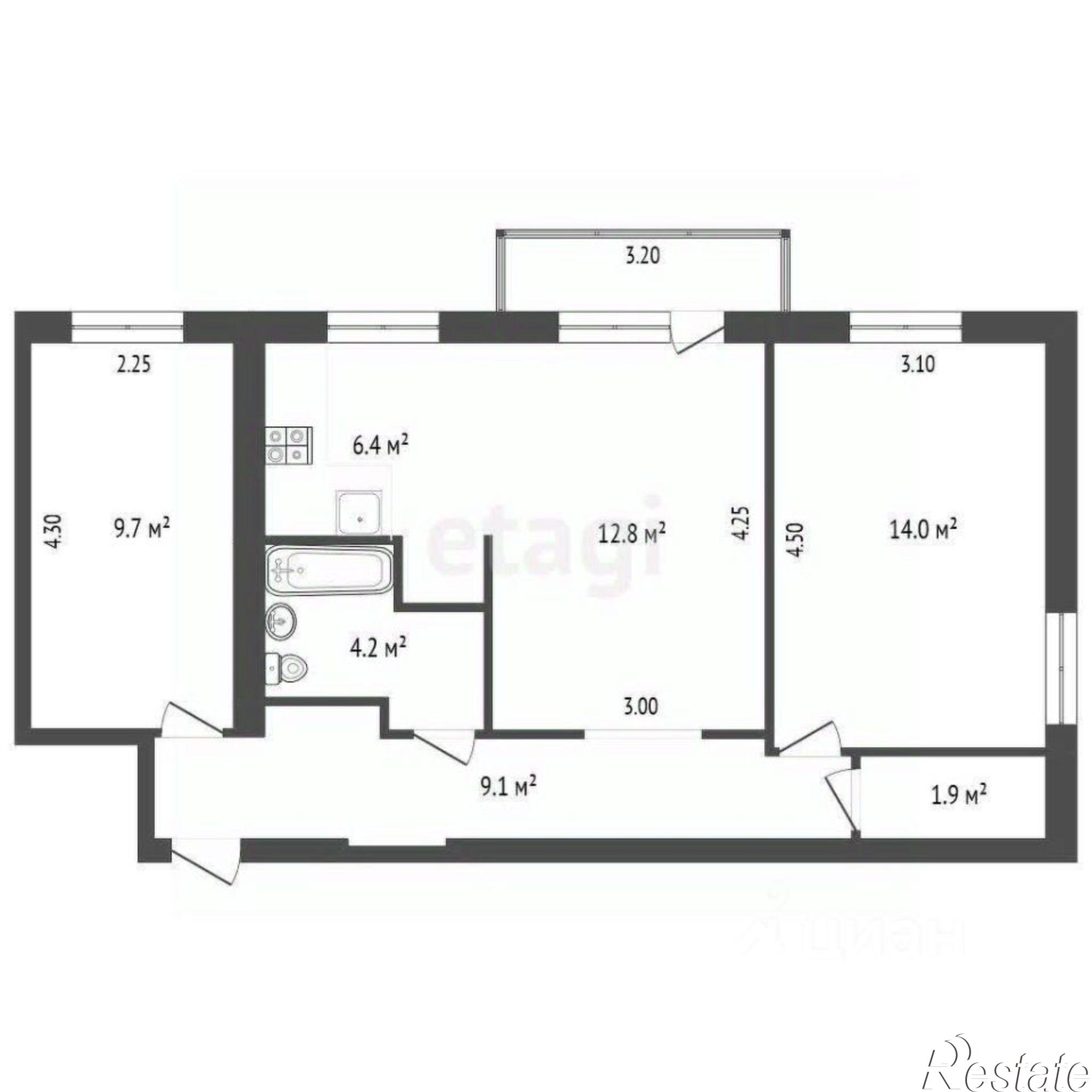 Купить квартиру за 7 650 000 рублей на улица Карла Маркса, 37