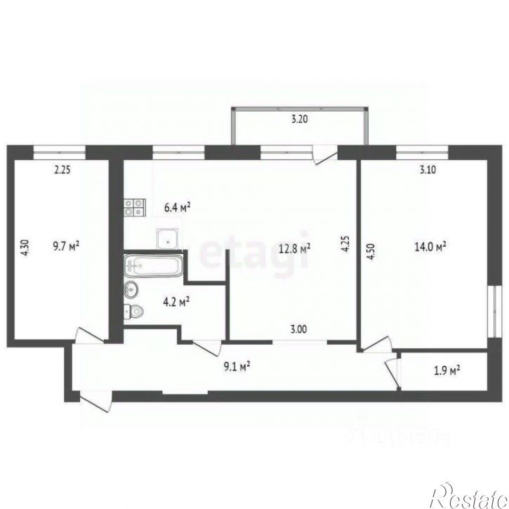 3-комн квартира улица Карла Маркса, 37,  д. 37