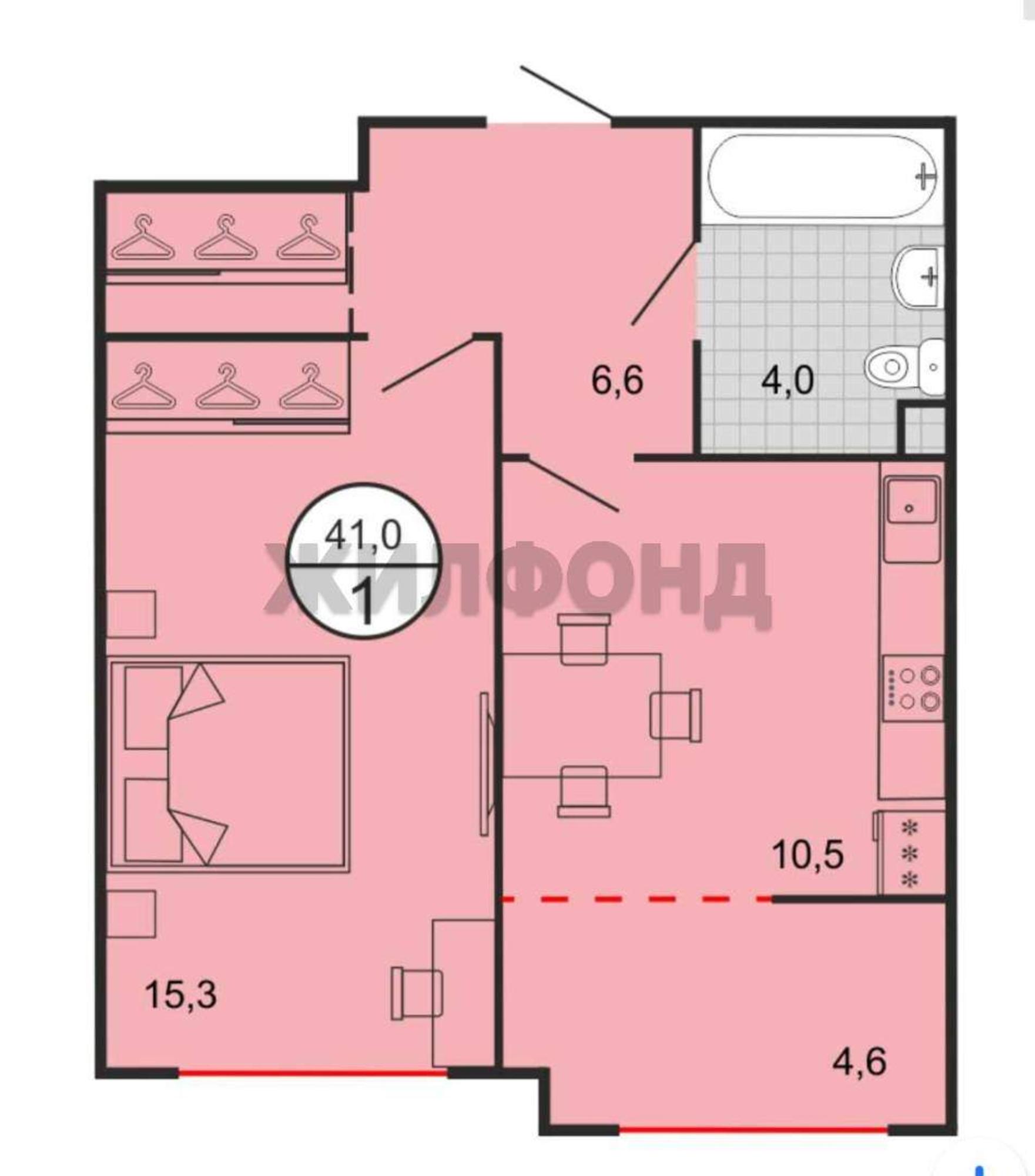 Купить квартиру за 3 690 000 рублей на Филатова улица, д.60/3