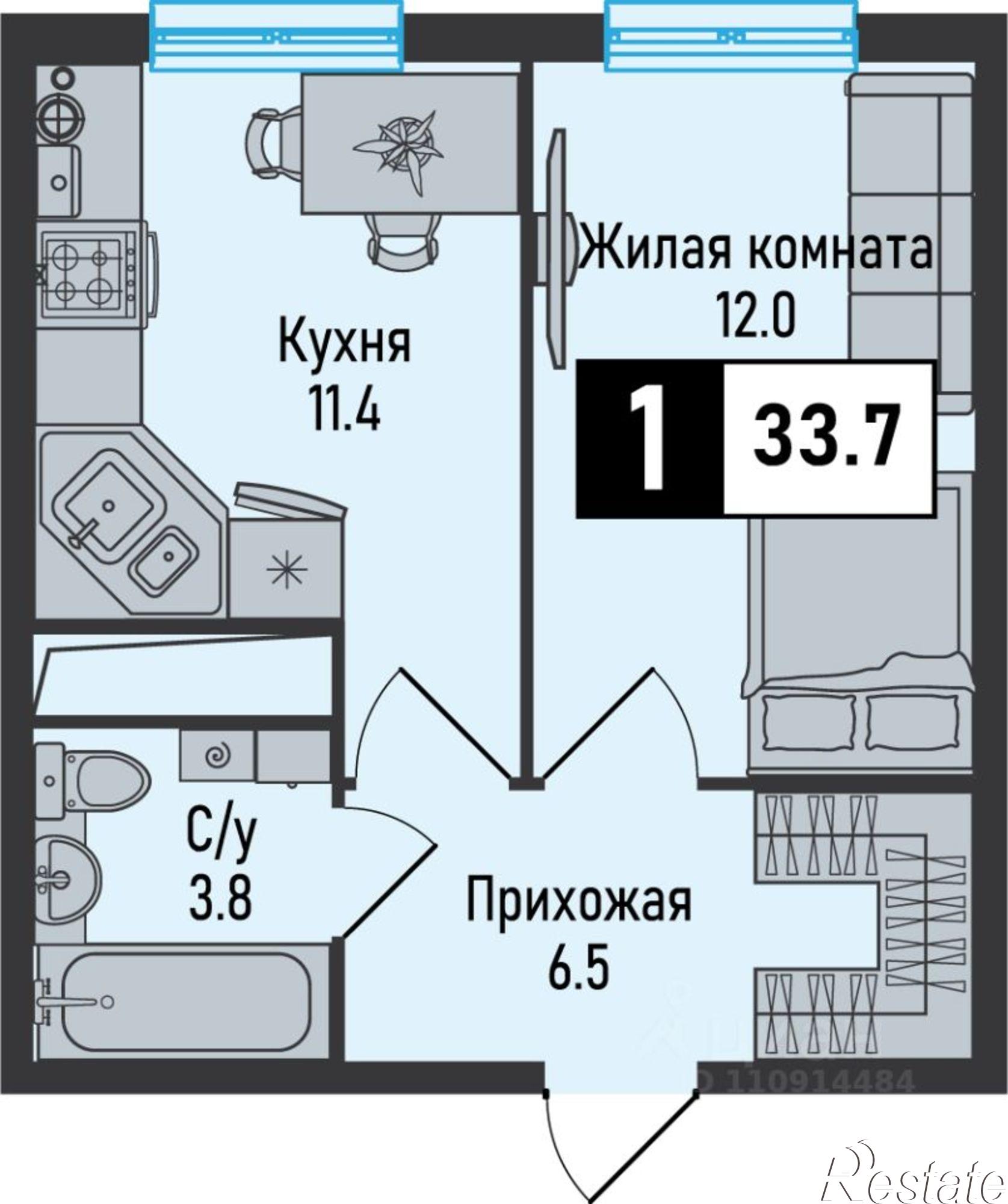 Купить квартиру за 4 010 300 рублей