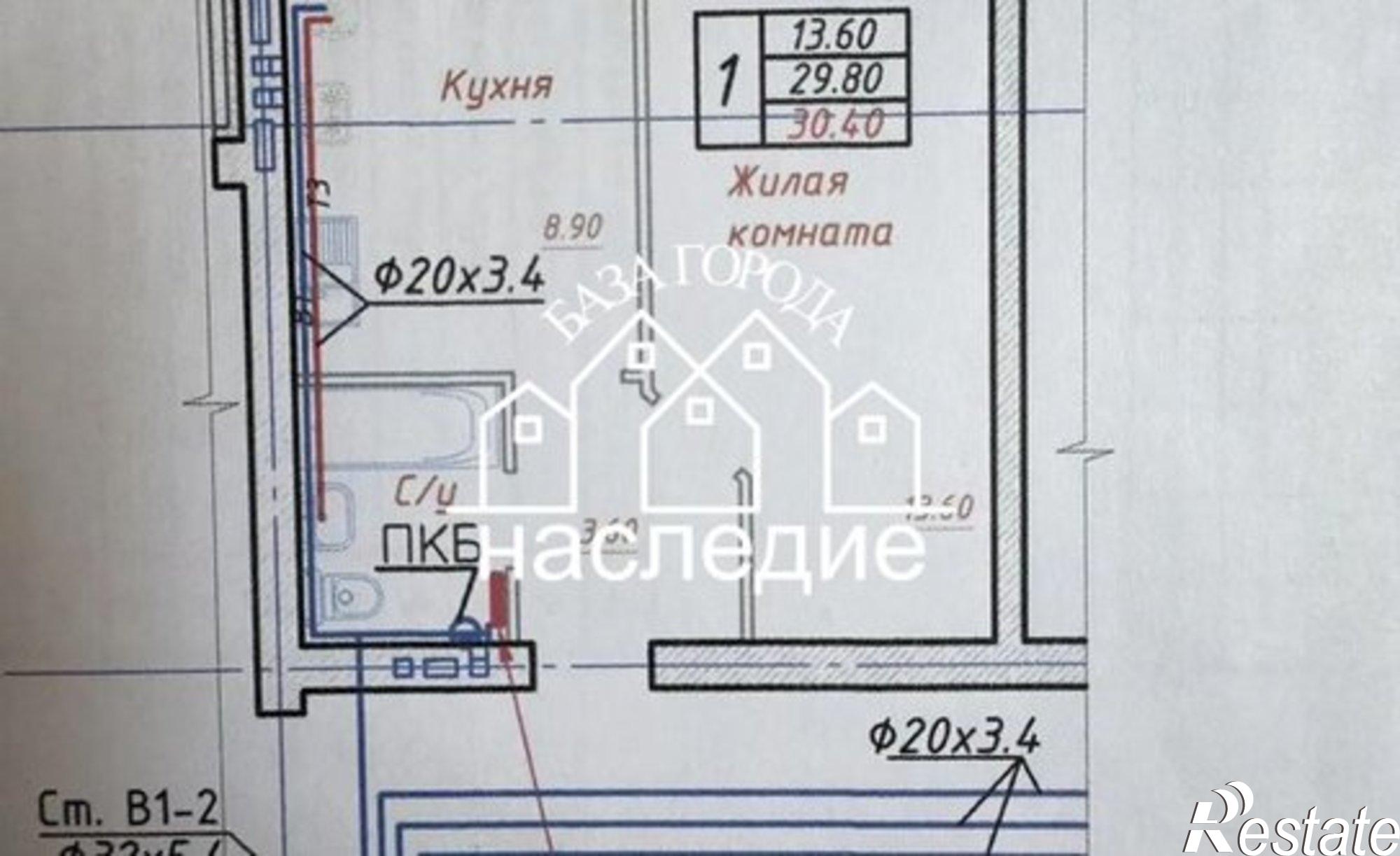 Купить квартиру за 3 850 000 рублей на улица Ишкова, 96