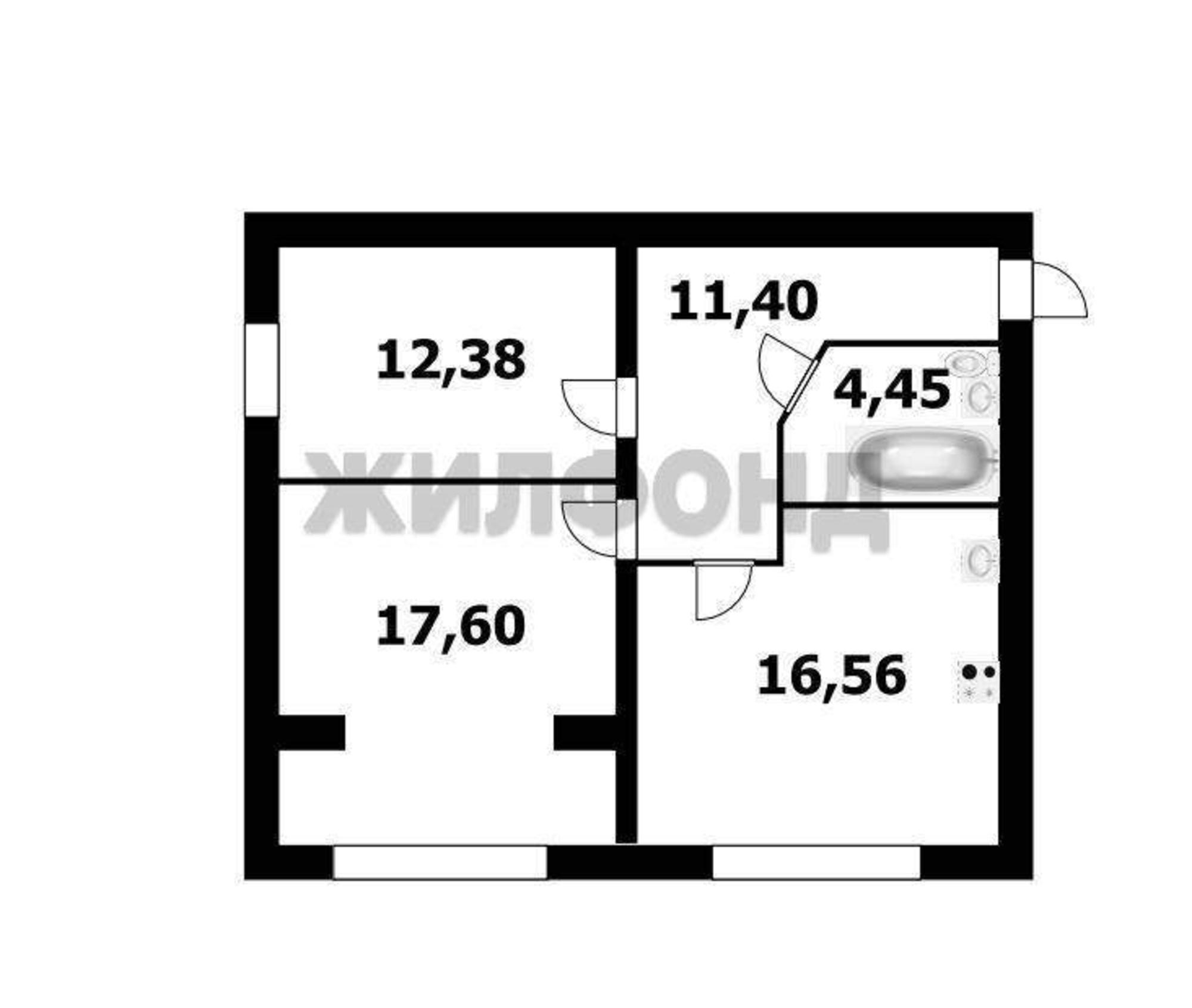 Купить квартиру за 5 450 000 рублей на Дружбы улица, д.4