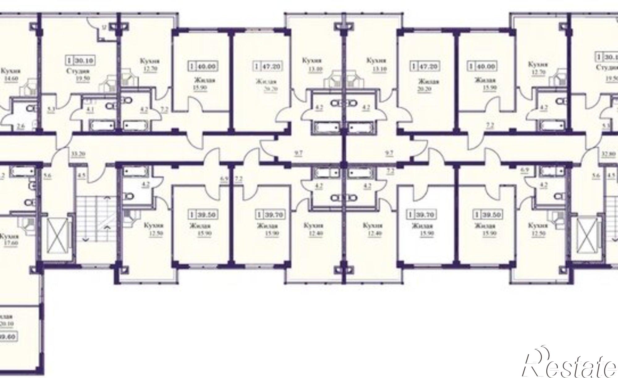 Купить квартиру за 6 020 000 рублей на Советская улица, 69А