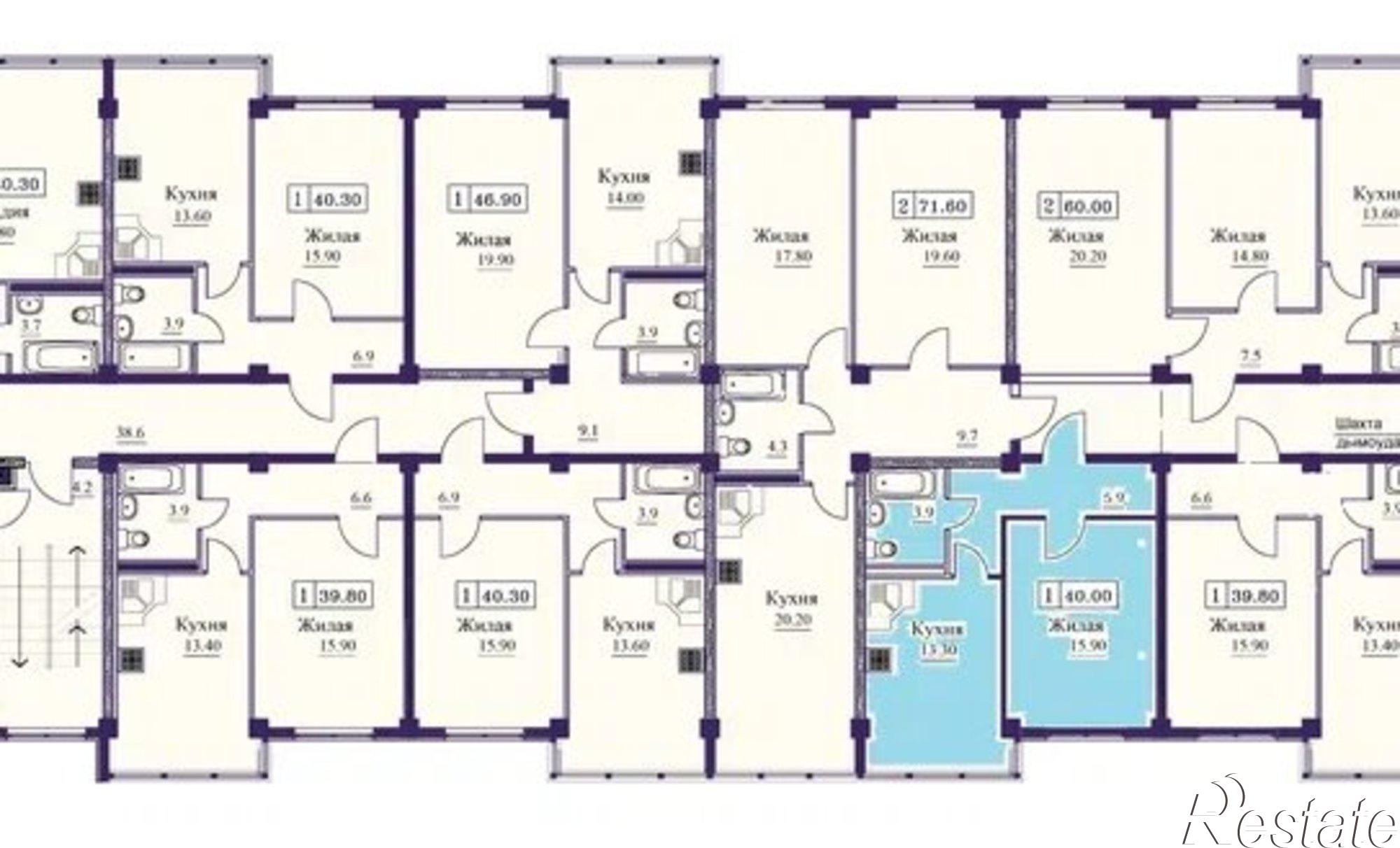 Купить квартиру за 4 400 000 рублей на Советская улица