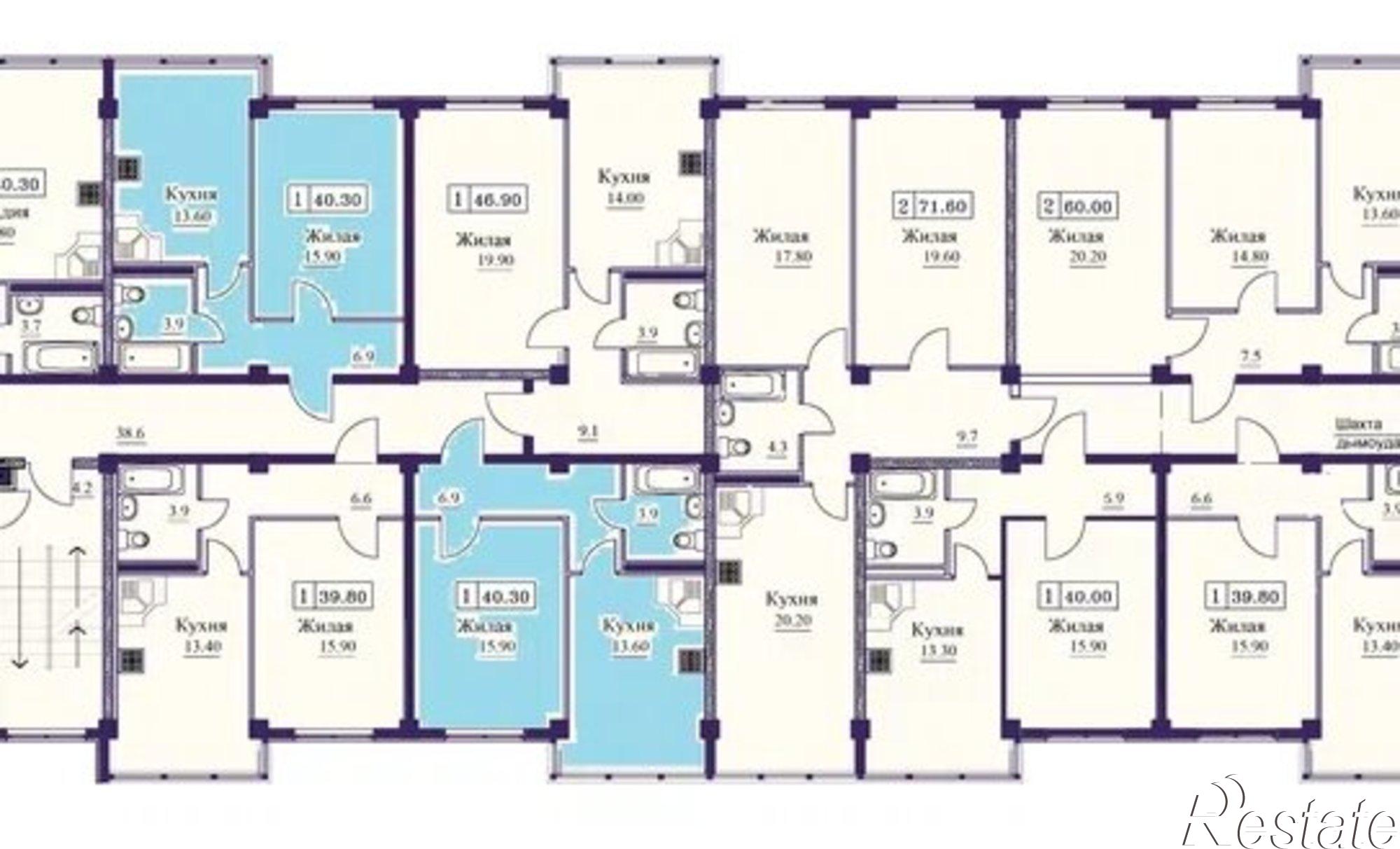 Купить квартиру за 4 433 000 рублей на Советская улица