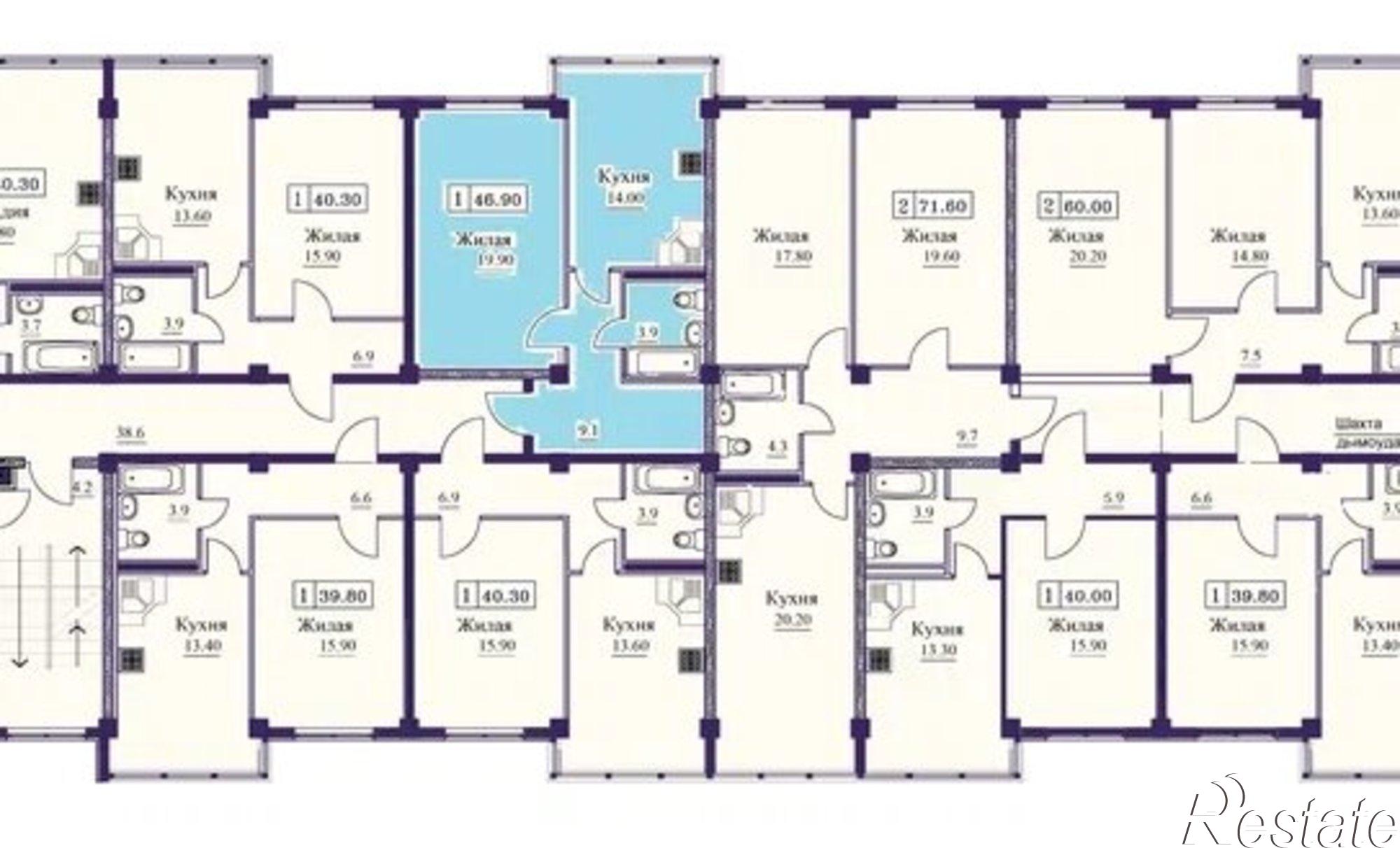 Купить квартиру за 5 159 000 рублей на Советская улица