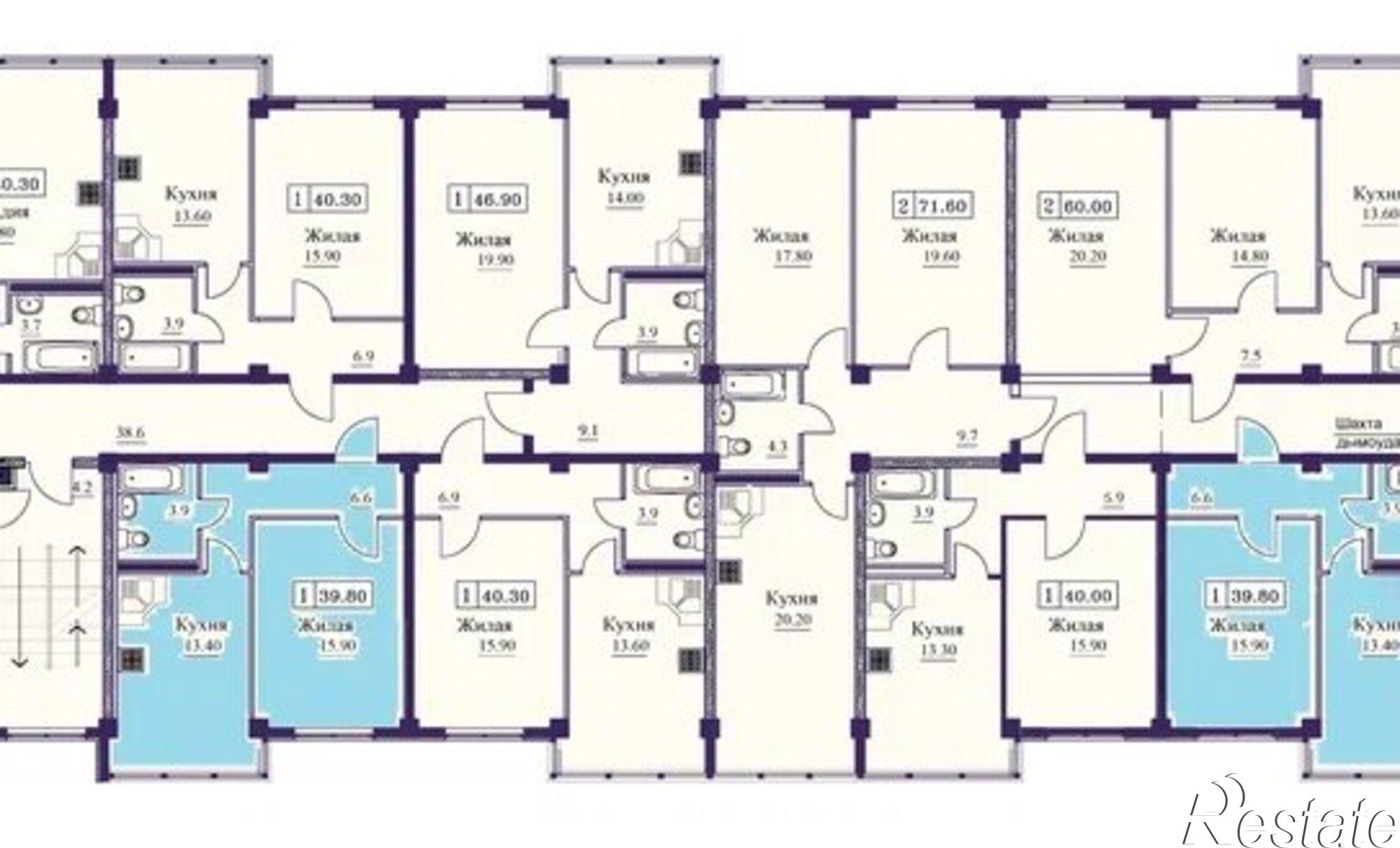 Купить квартиру за 4 378 000 рублей на Советская улица