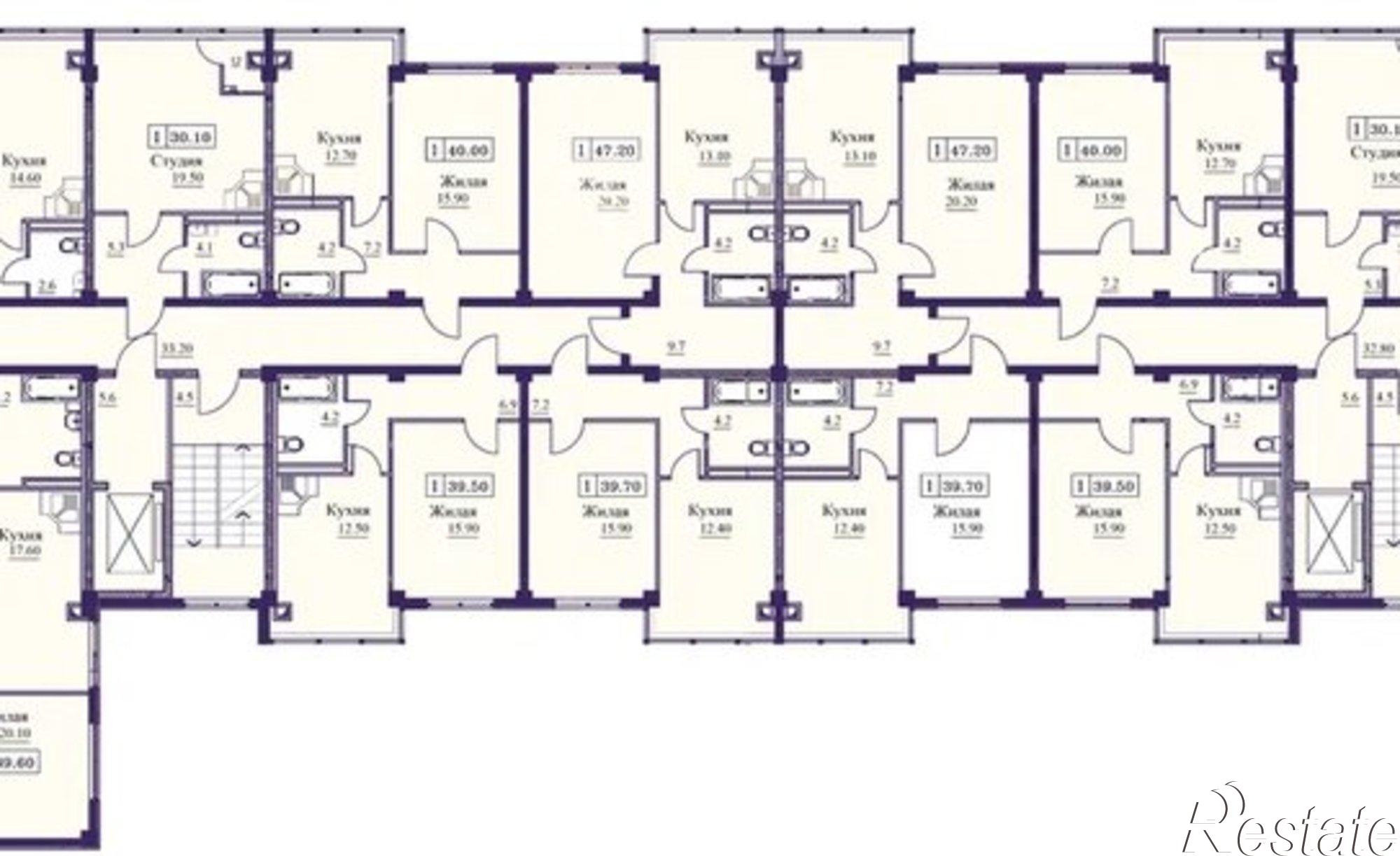 Купить квартиру за 6 570 000 рублей на ул Советская, 69А