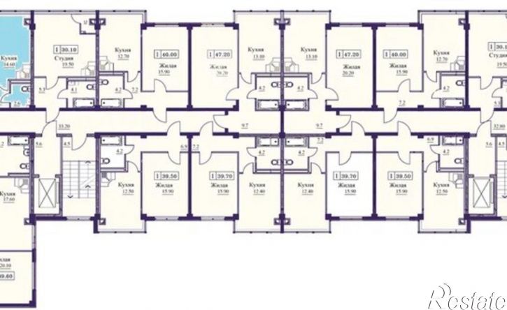 3-комн квартира в новом доме ул Советская, 69А,  д. 69А