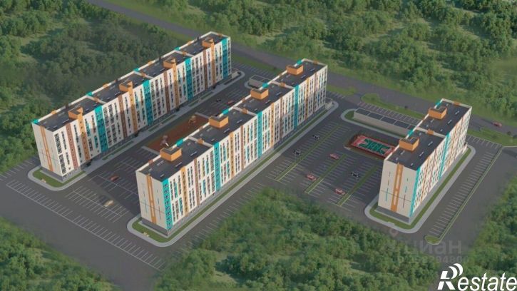 1-комн квартира в новом доме Подлесная улица, 57/2,  д. 57/2