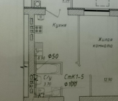 1-комн, 32кв м, этаж 2/5 ул Ишкова, 103