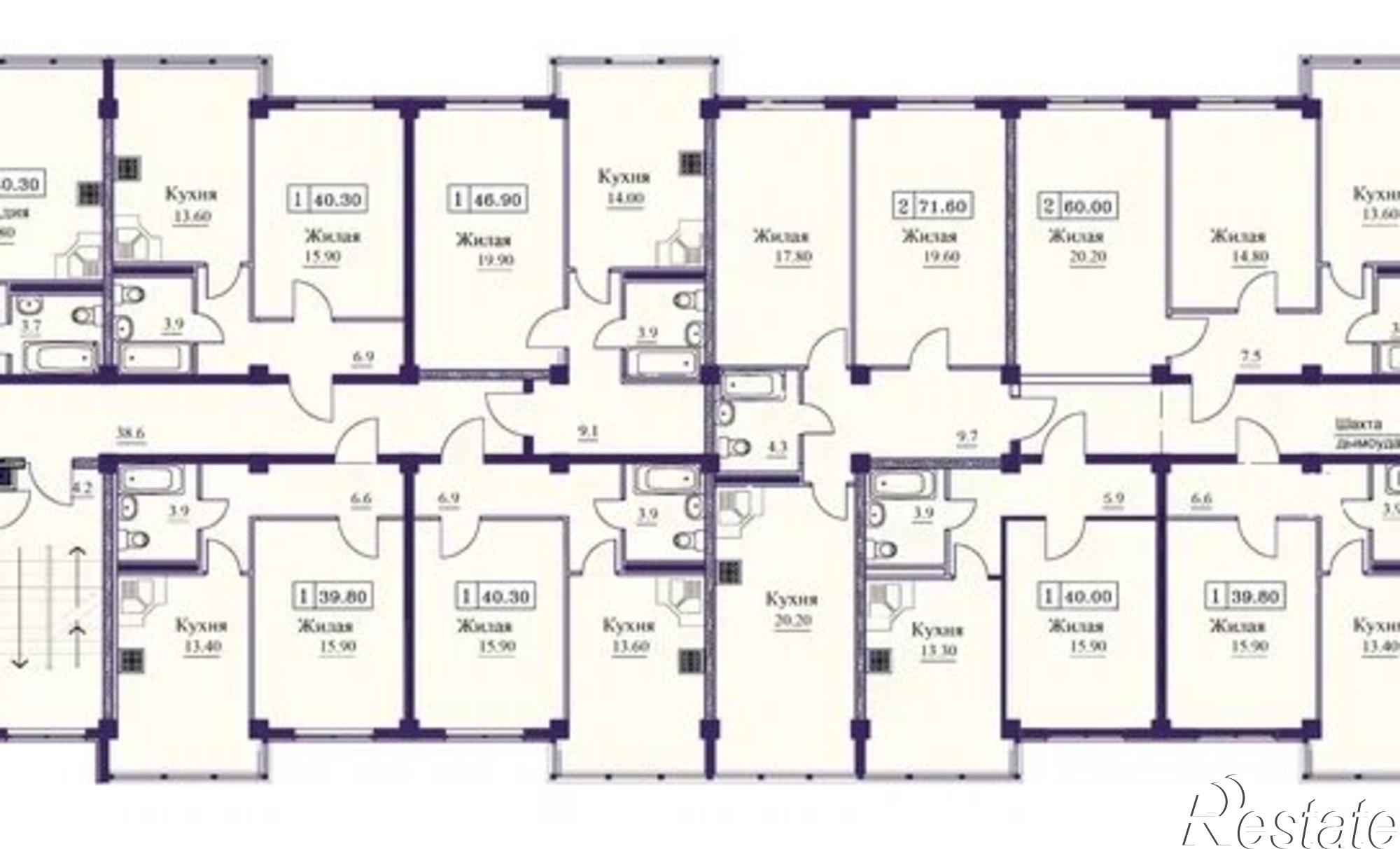 Купить квартиру за 9 160 000 рублей на Минеральные Воды, Советская улица