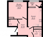 2-комн, 64 кв м, этаж 10/10 ул 40 лет Октября, 37