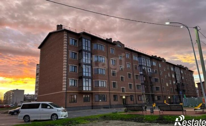 1-комн квартира в новом доме Водопроводная улица, 362А,  д. 362А