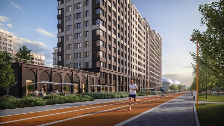 1-комн квартира в новом доме Ленина улица, д.63