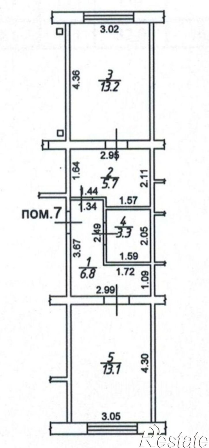 1-комн квартира ул Строителей, 32,  д. 32