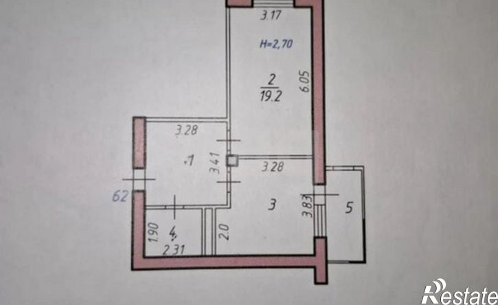 1-комн квартира Ставрополь, улица Пирогова, 102