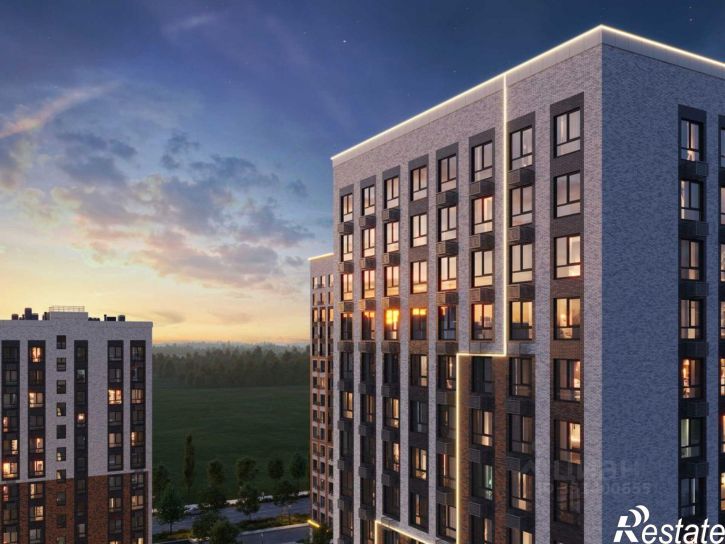 2-комн квартира в новом доме улица Андрея Голуба, 12к14