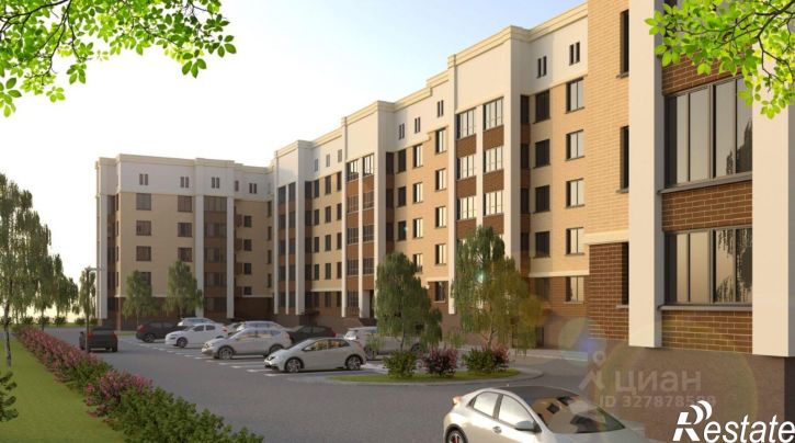 1-комн квартира в новом доме улица Рогожникова, 21