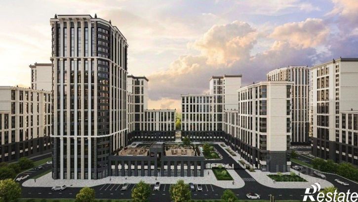 2-комн квартира в новом доме Ленинский район, микрорайон № 9