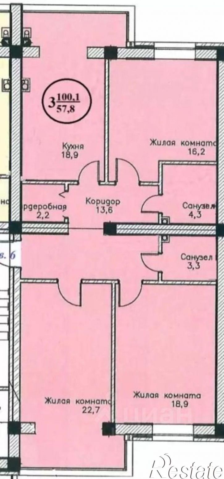 3-комн квартира Новая Пролетарка х., Озерная ул.