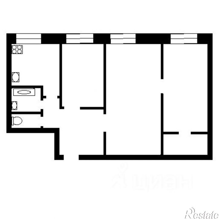 3-комн квартира ул Тургенева, 15,  д. 15
