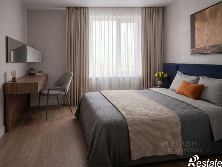 2-комн квартира в новом доме улица Андрея Голуба, 12к13