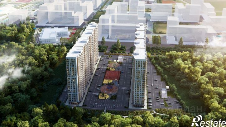 2-комн квартира в новом доме улица Западный Обход, 50А