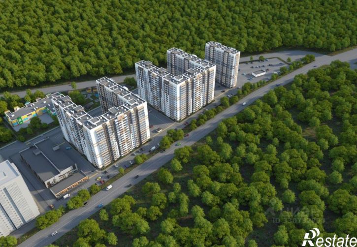 1-комн квартира в новом доме улица Южный Обход