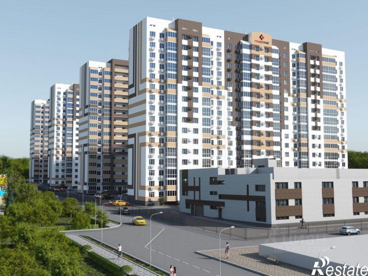 1-комн квартира в новом доме улица Южный Обход