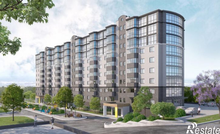 1-комн квартира в новом доме Ессентуки, улица Шмидта, 80/2с